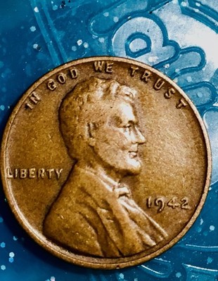 1942 wheat penny Doubled Die Obverse DDO error showing doubling on IN GOD WE TRUST lettering FS-101 through FS-104 varieties